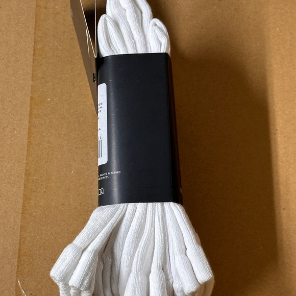 Nike Everyday White Crew Socks 10 pack x30 socks Medium - Large - Picture 4 of 5